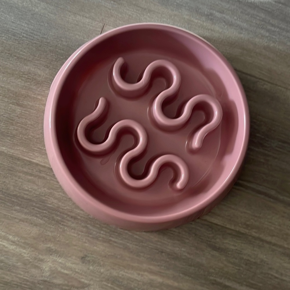 Pink slow bowl